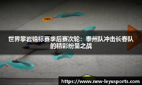 世界攀岩锦标赛季后赛次轮：泰州队冲击长春队的精彩纷呈之战